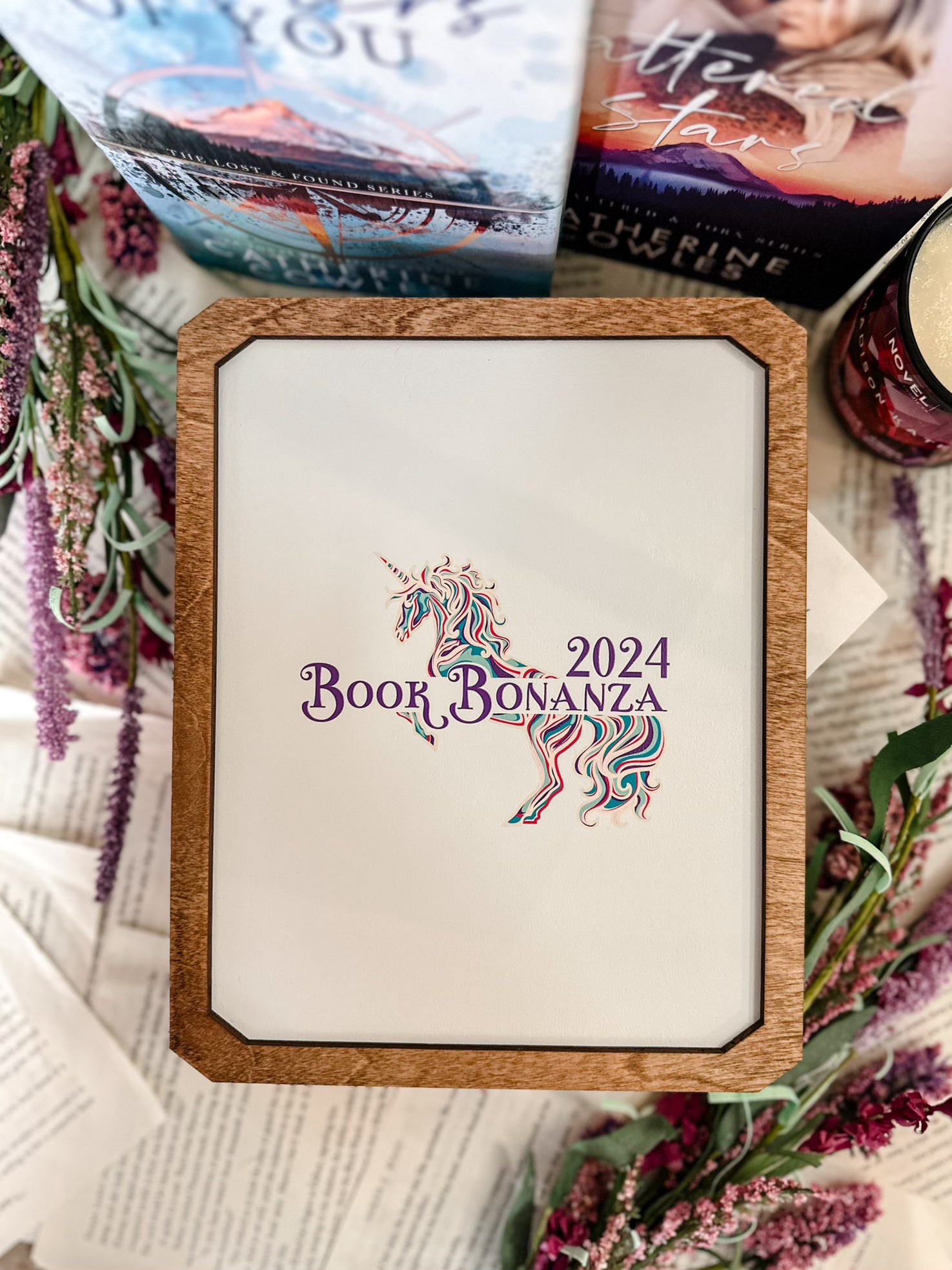 BOOK BONANZA PREORDER 2024 Exclusive Signing Board firedrakeartistry