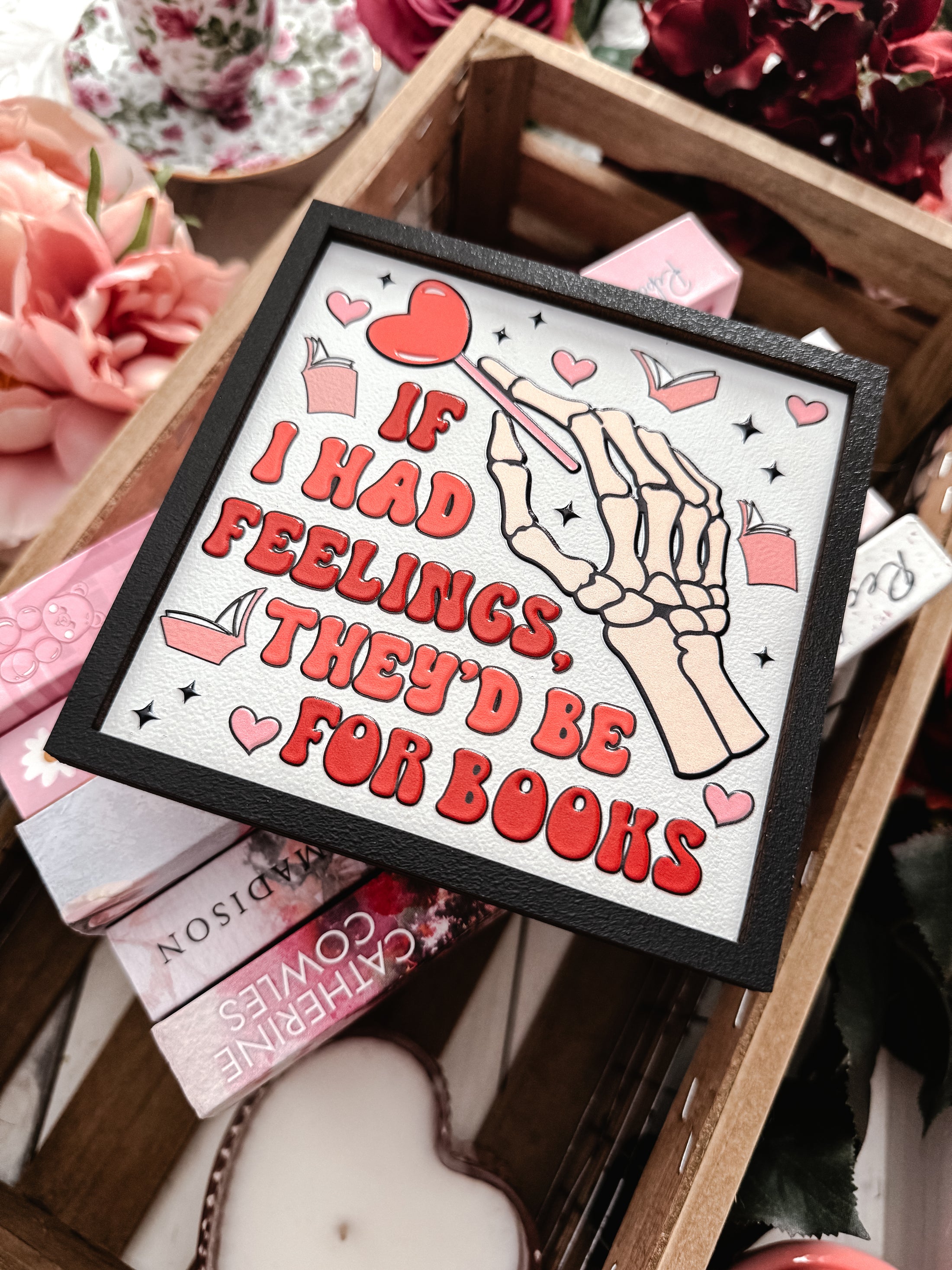 Book Feelings Sign