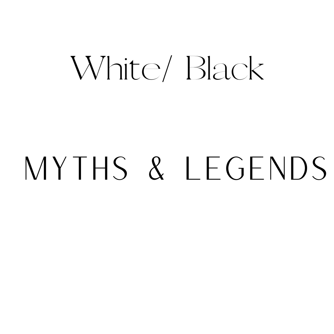 Myths & Legends Shelf Mark™ in White & Black by FireDrake Artistry®