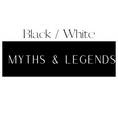 Load image into Gallery viewer, Myths & Legends Shelf Mark™ in Black & White by FireDrake Artistry®
