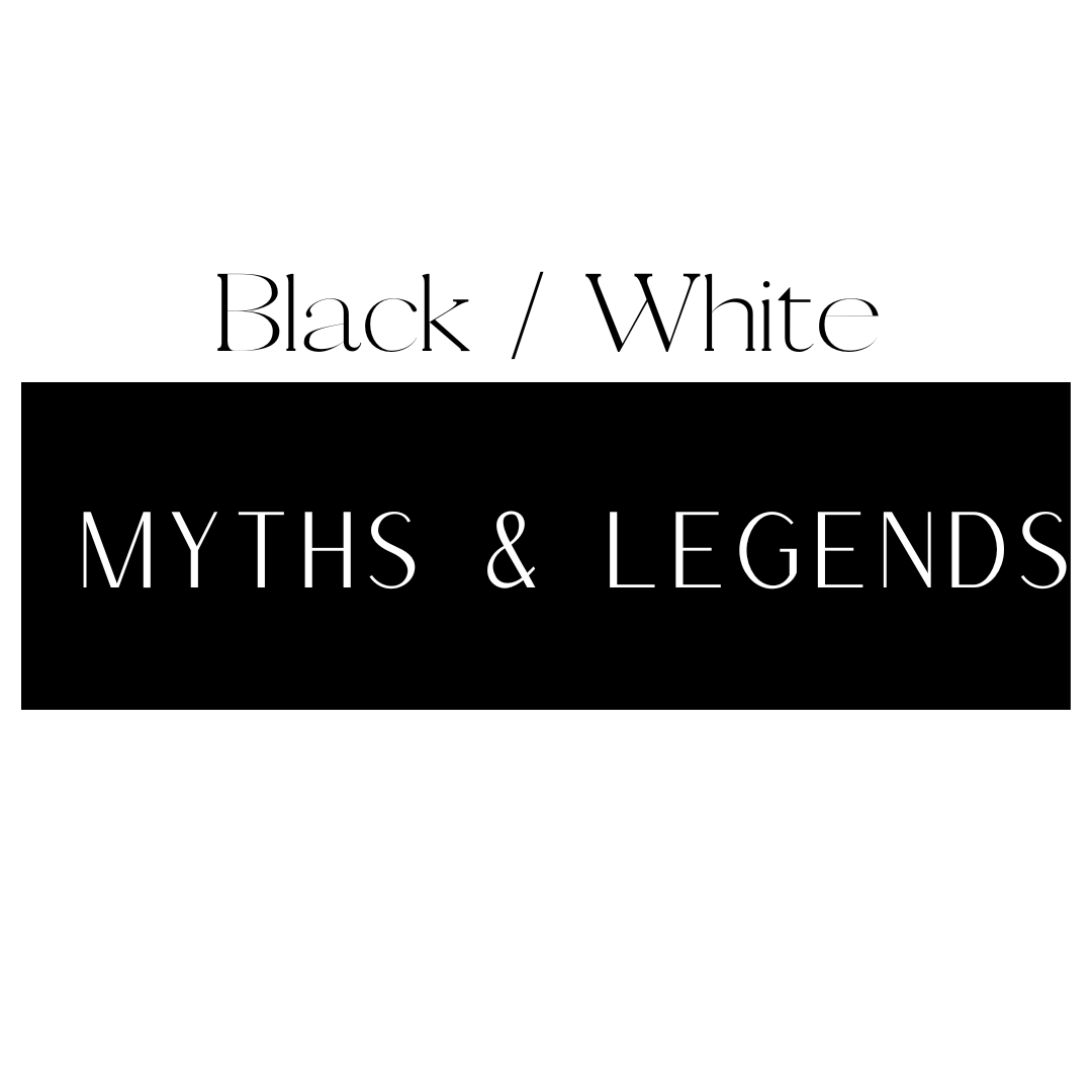 Myths & Legends Shelf Mark™ in Black & White by FireDrake Artistry®