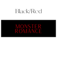 Load image into Gallery viewer, Monster Romance Shelf Mark™ in Black & Red by FireDrake Artistry®
