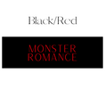 Load image into Gallery viewer, Vertical Black & Red Monster Romance Shelf Mark™ by FireDrake Artistry®
