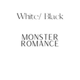 Load image into Gallery viewer, Vertical White & Black Monster Romance Shelf Mark™ by FireDrake Artistry®
