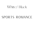 Load image into Gallery viewer, Vertical White & Black Sports Romance Shelf Mark™ by FireDrake Artistry®
