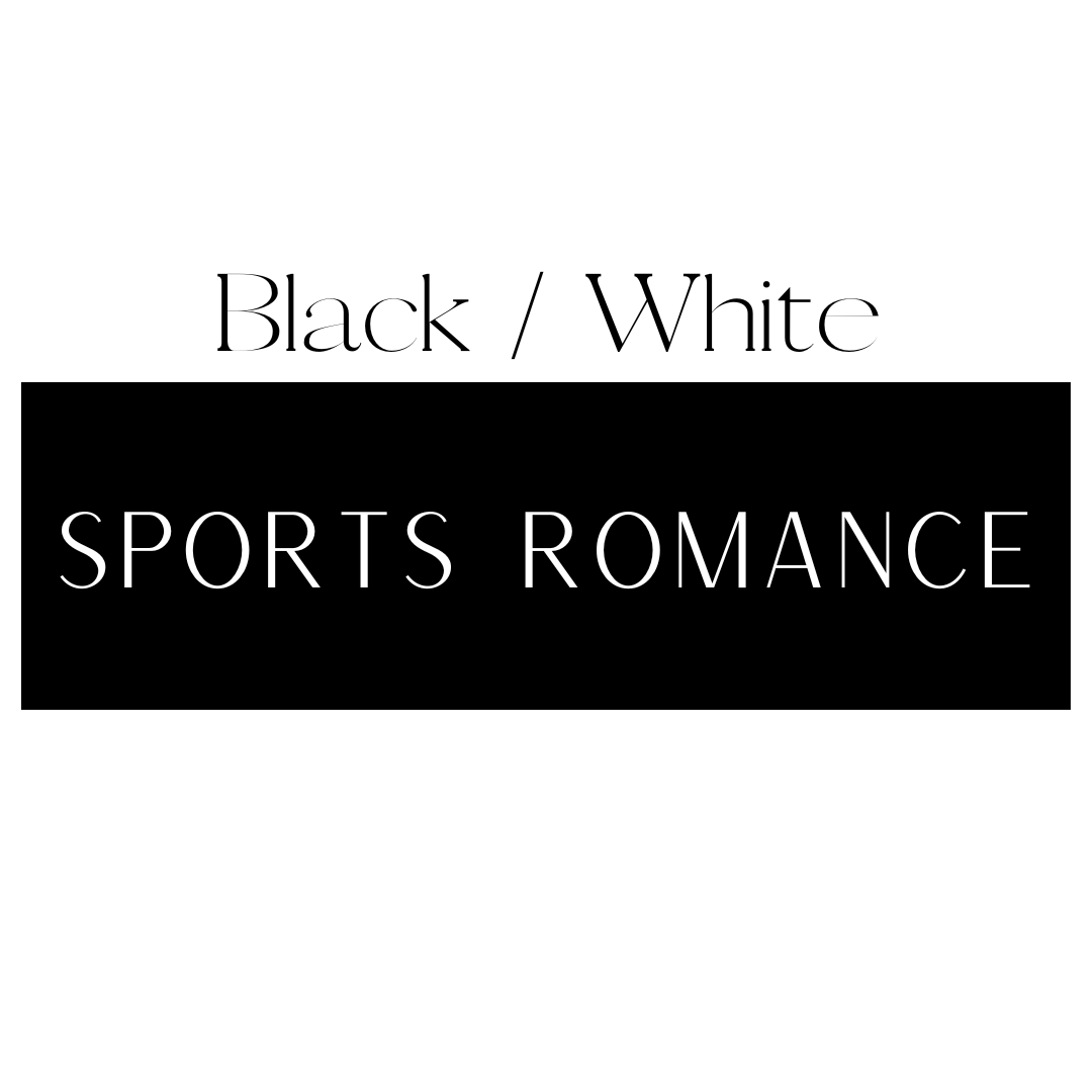 Sports Romance Shelf Mark™ in Black & White by FireDrake Artistry®