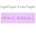 Load image into Gallery viewer, Vertical Light Purple & Dark Purple Sports Romance Shelf Mark™ by FireDrake Artistry®
