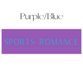 Load image into Gallery viewer, Vertical Purple & Blue Sports Romance Shelf Mark™ by FireDrake Artistry®
