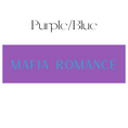 Load image into Gallery viewer, Mafia Romance Shelf Mark™ in purple/blue by FireDrake Artistry®
