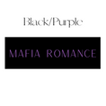 Load image into Gallery viewer, Mafia Romance Shelf Mark™ in Black & Purple by FireDrake Artistry®
