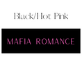 Load image into Gallery viewer, Mafia Romance Shelf Mark™ in Black & Hot Pink by FireDrake Artistry®
