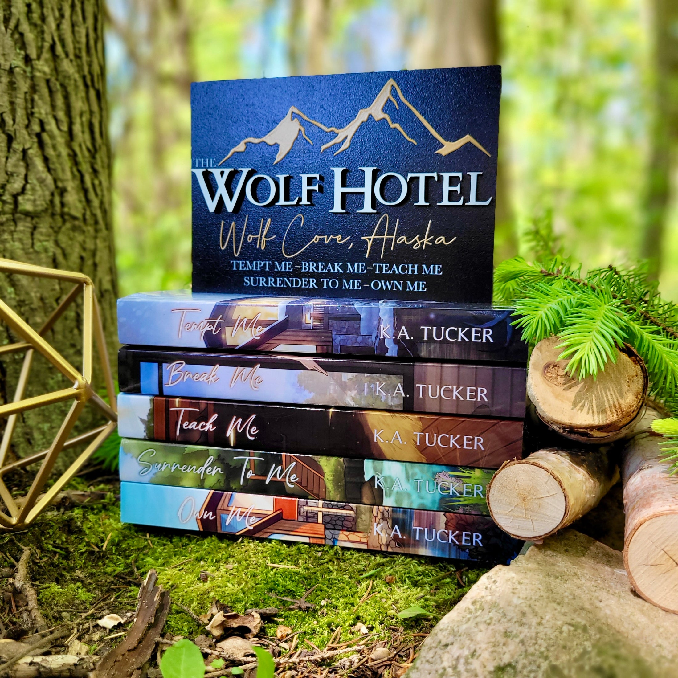 Wolf Hotel Sign - Officially Licensed K.A. Tucker Collection - FireDrake Artistry®