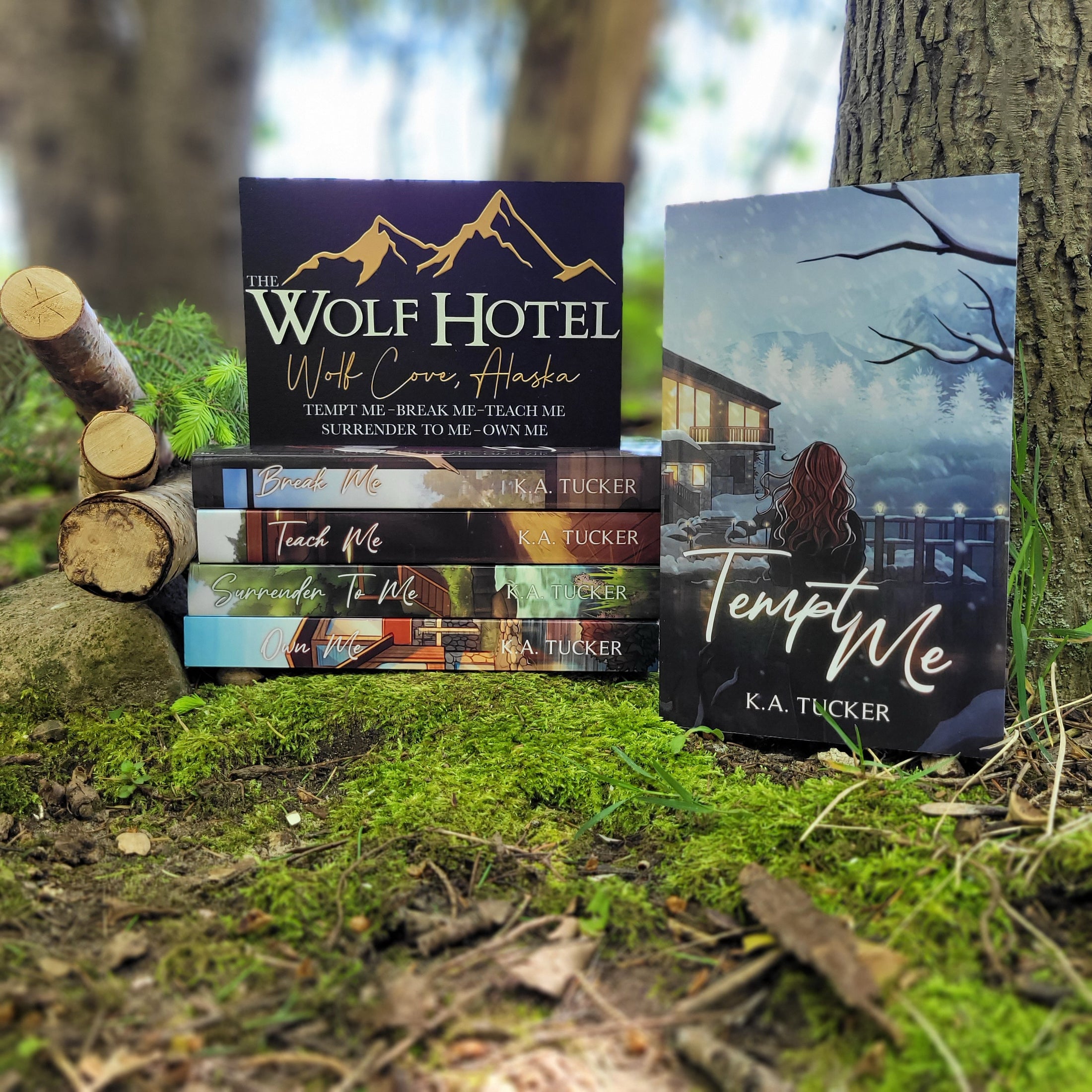 Wolf Hotel Sign - Officially Licensed K.A. Tucker Collection - FireDrake Artistry®