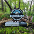 Load image into Gallery viewer, Officially Licensed K.A. Tucker "Alaska Wild Round Sign" created by FireDrake Artistry®
