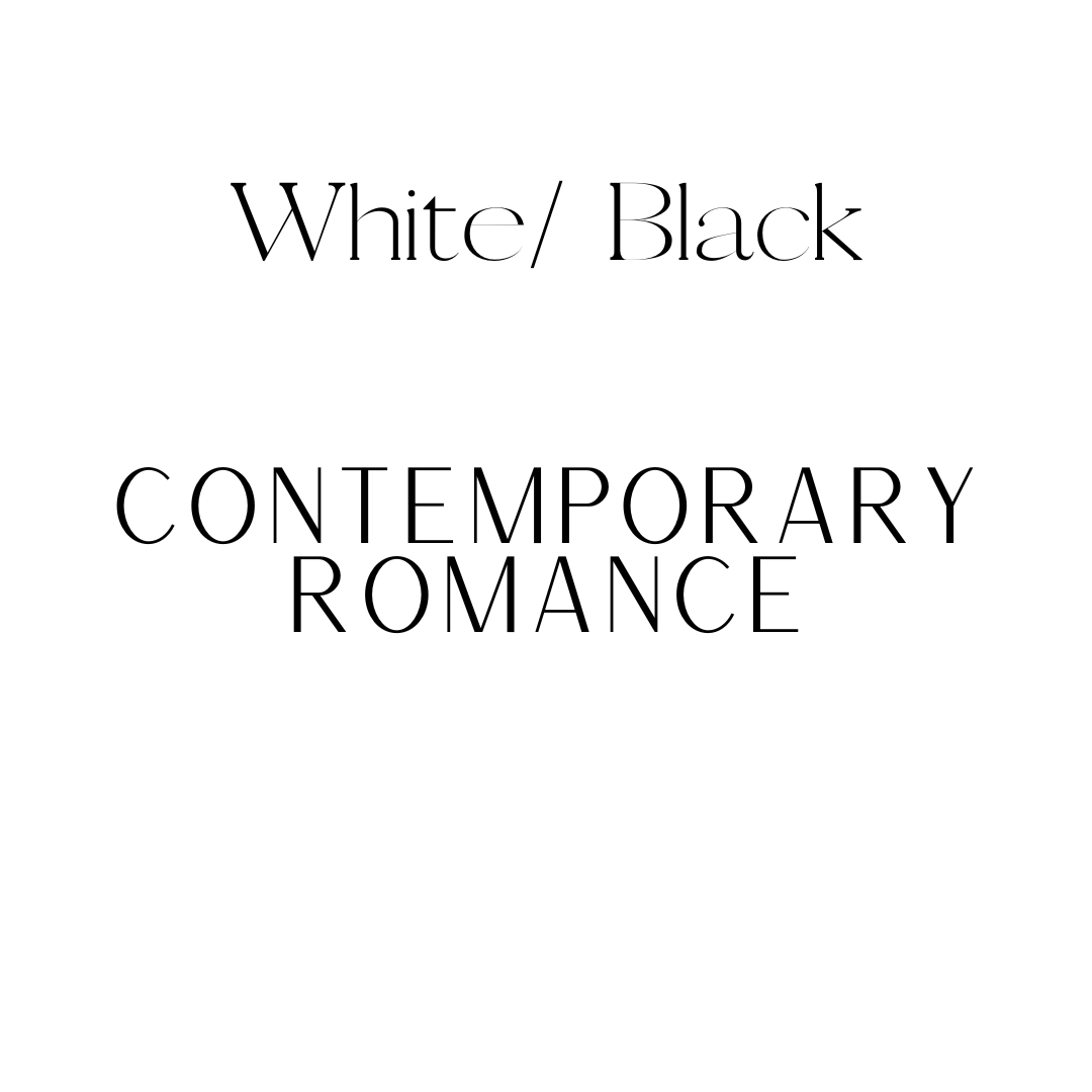 Contemporary Romance Shelf Mark™ in White/Black by FireDrake Artistry®