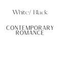 Load image into Gallery viewer, Contemporary Romance Shelf Mark™ in White & Black by FireDrake Artistry®
