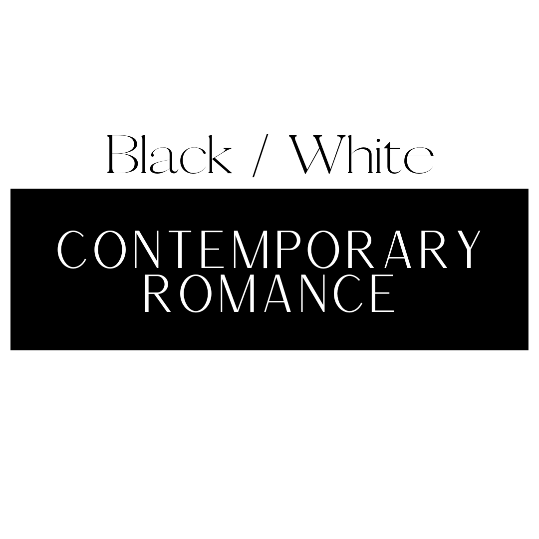 Contemporary Romance Shelf Mark™ in Black & White by FireDrake Artistry®