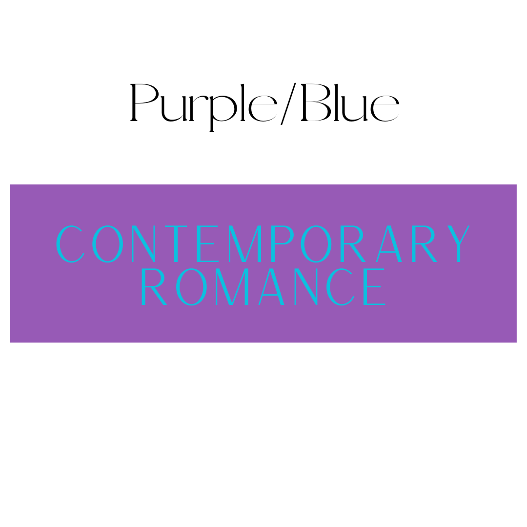 Contemporary Romance Shelf Mark™ in Purple/Blue by FireDrake Artistry®