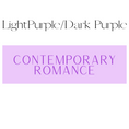 Load image into Gallery viewer, Contemporary Romance Shelf Mark™ in Light Purple & Dark Purple by FireDrake Artistry®
