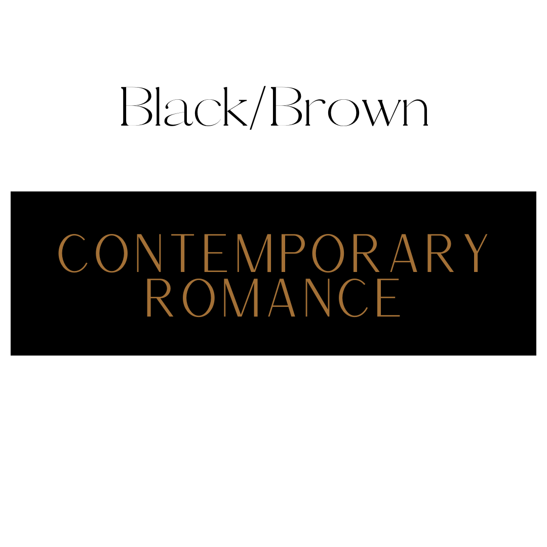Contemporary Romance Shelf Mark™ in Black & Brown by FireDrake Artistry®