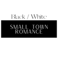 Load image into Gallery viewer, Vertical Black & White Small Town Romance Shelf Mark™ by FireDrake Artistry®
