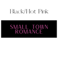 Load image into Gallery viewer, Small Town Romance Shelf Mark™ in Black & Hot Pink by FireDrake Artistry®
