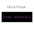 Load image into Gallery viewer, Dark Romance Shelf Mark™ in Black & Purple by FireDrake Artistry®
