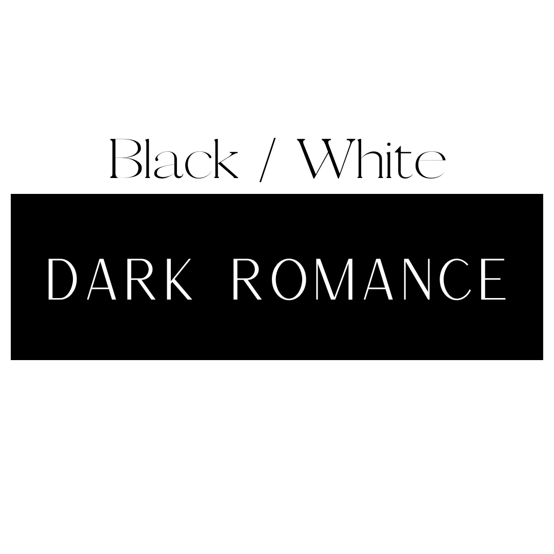 Dark Romance Shelf Mark™ in Black & White by FireDrake Artistry®