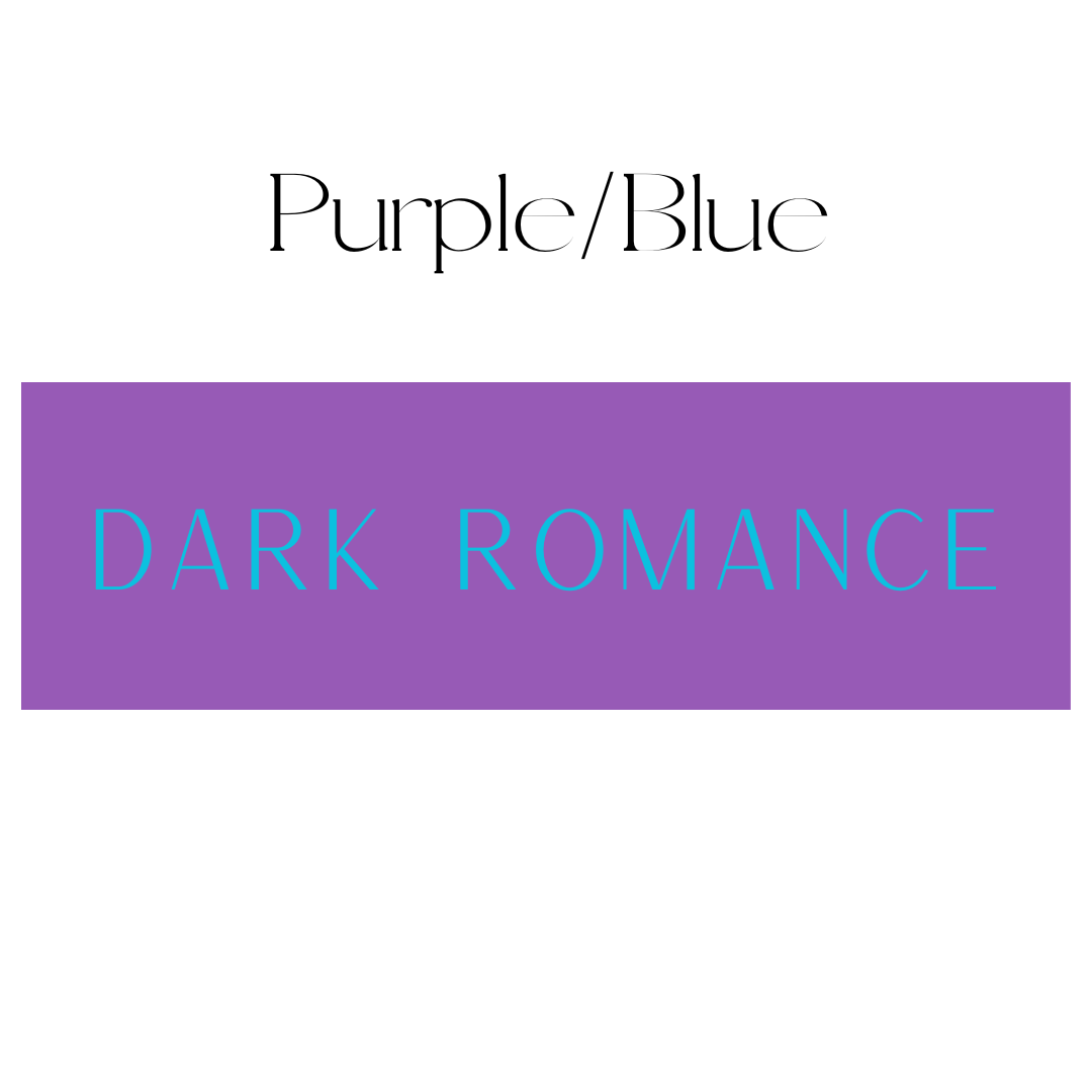 Dark Romance Shelf Mark™ in Purple & Blue by FireDrake Artistry®
