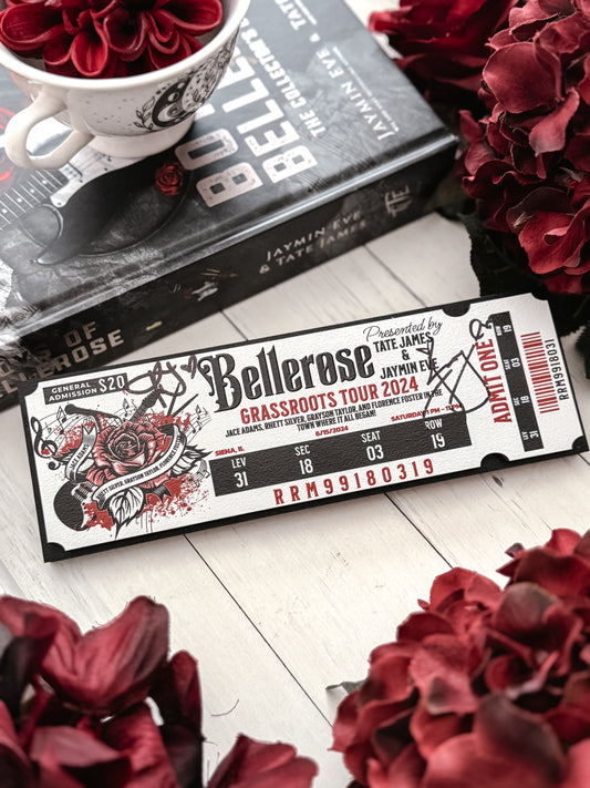 Boys of Bellerose Concert Ticket created by FireDrake Artistry®