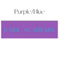 Load image into Gallery viewer, Vertical Purple & Blue Dark Academia Shelf Mark™ by FireDrake Artistry®
