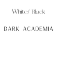 Load image into Gallery viewer, Dark Academia Shelf Mark™ in White & Black by FireDrake Artistry®
