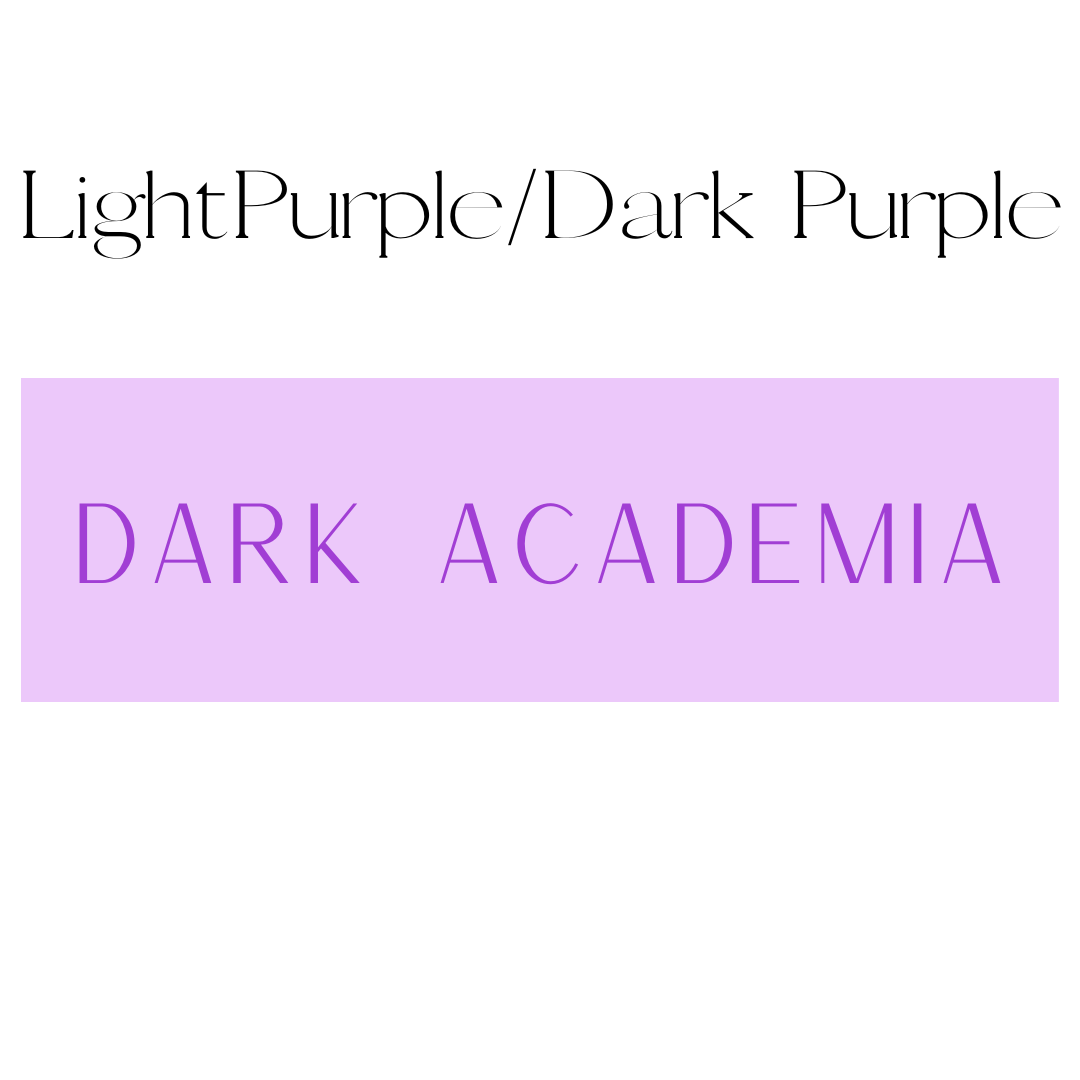 Vertical Light Purple & Dark Purple Dark Academia Shelf Mark™ by FireDrake Artistry®