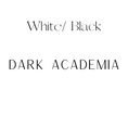 Load image into Gallery viewer, Vertical White & Black Dark Academia Shelf Mark™ by FireDrake Artistry®
