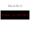 Load image into Gallery viewer, Dark Academia Shelf Mark™ in Black & Red by FireDrake Artistry®
