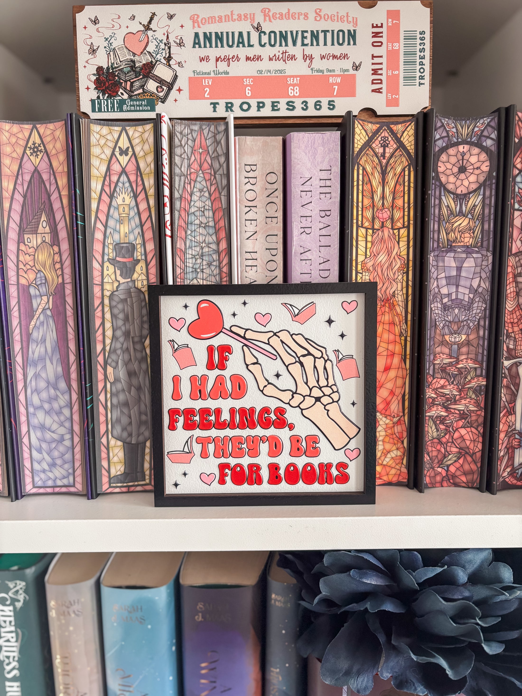 Book Feelings Sign