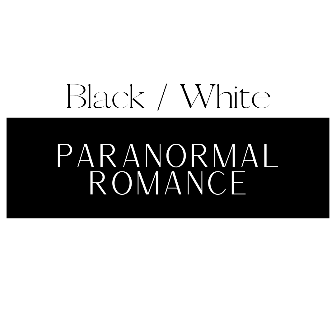 Paranormal Romance Shelf Mark™ in Black & White by FireDrake Artistry®