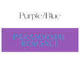 Load image into Gallery viewer, Paranormal Romance Shelf Mark™ in Purple & Blue by FireDrake Artistry®
