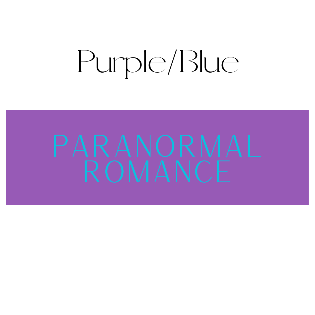 Paranormal Romance Shelf Mark™ in Purple & Blue by FireDrake Artistry®