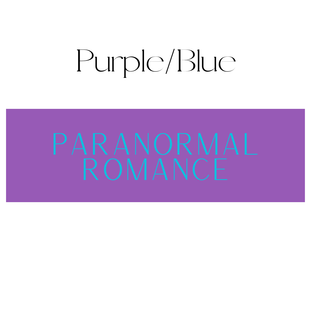 Paranormal Romance Shelf Mark™ in Purple/Blue by FireDrake Artistry®