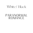 Load image into Gallery viewer, Paranormal Romance Shelf Mark™ in White & Black by FireDrake Artistry®

