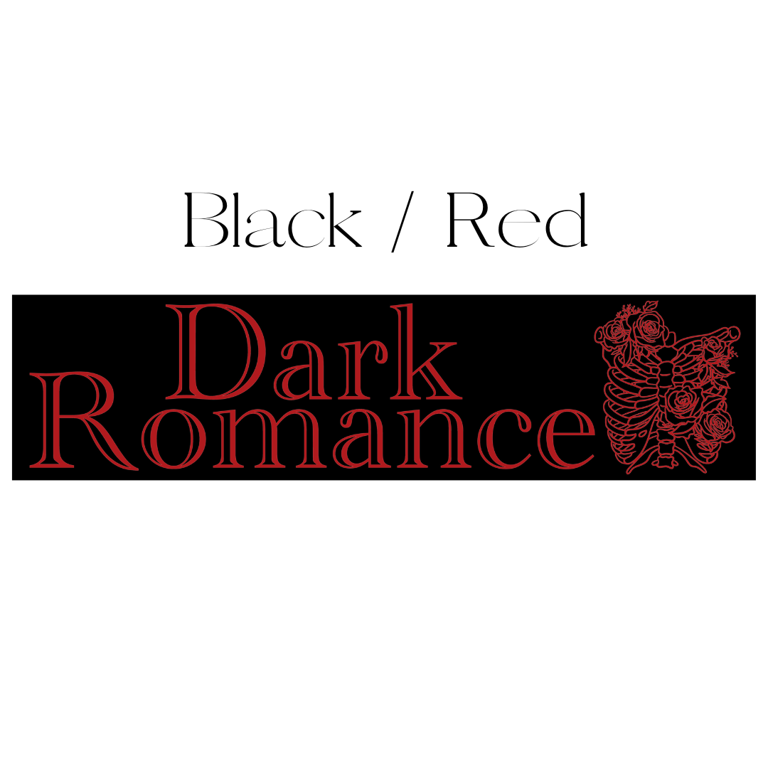 Dark Romance Shelf Mark™ in Black & Red by FireDrake Artistry®