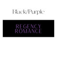 Load image into Gallery viewer, Regency Romance Shelf Mark™ in Black & Purple by FireDrake Artistry®
