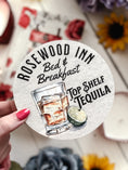 Load image into Gallery viewer, Officially Licensed Elsie Silver Rosewood Inn Coaster by FireDrake Artistry®
