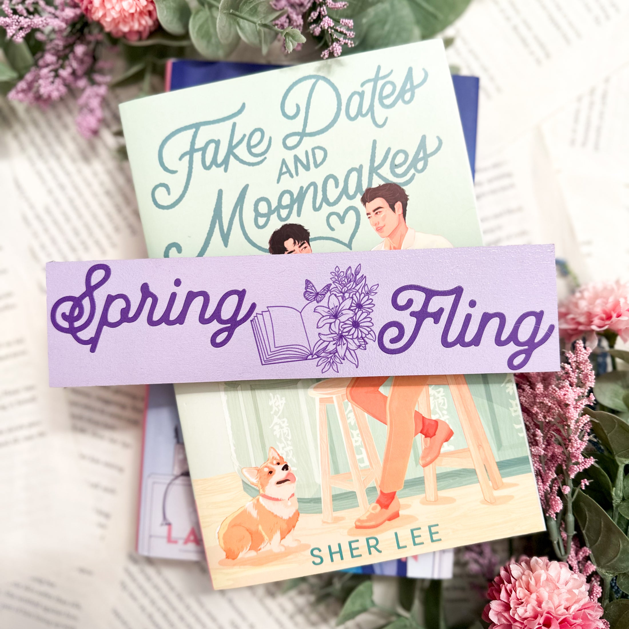Spring Fling Shelf Mark™ by FireDrake Artistry®