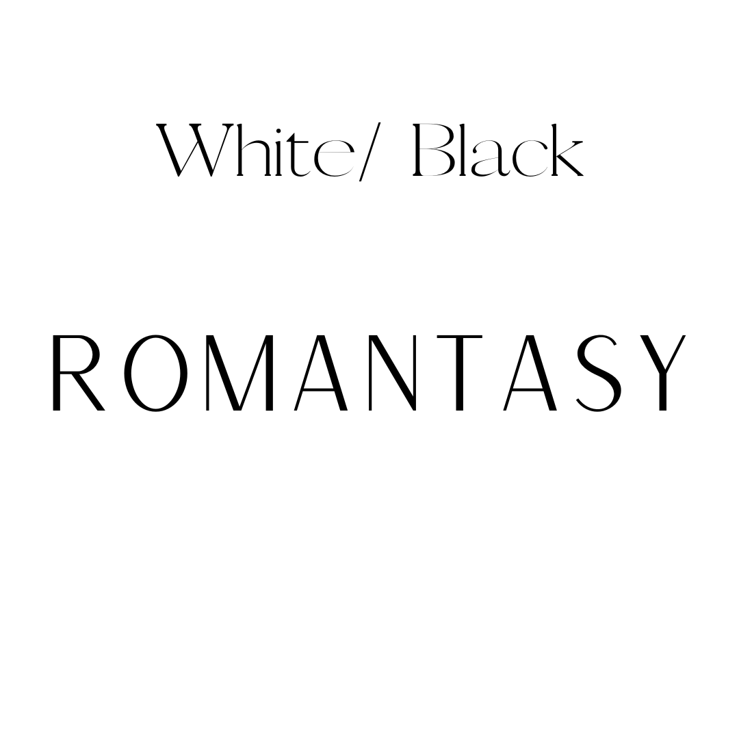 Vertical White & Black Romantasy Shelf Mark™ by FireDrake Artistry®