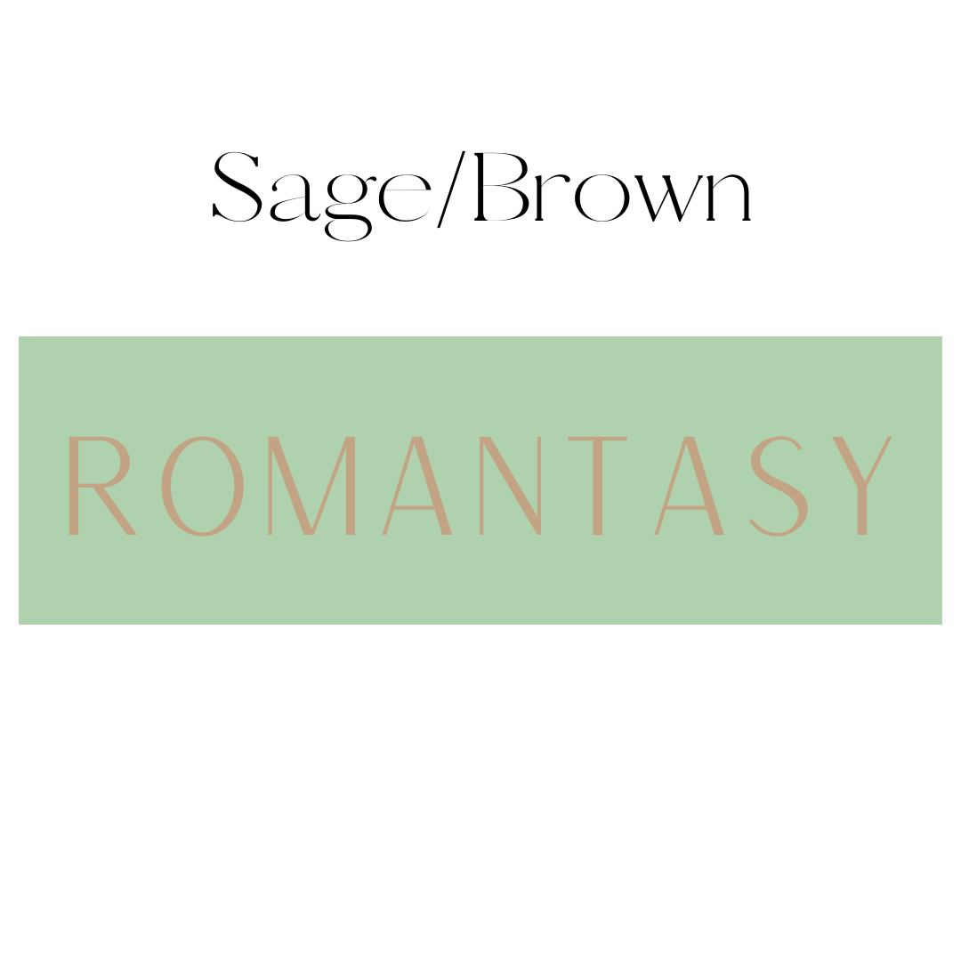 Romantasy Shelf Mark™ in Sage & Brown by FireDrake Artistry®
