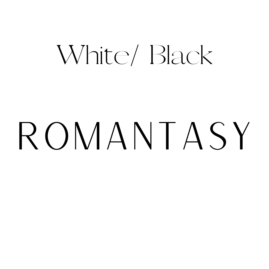 Romantasy Shelf Mark™ in White & Black by FireDrake Artistry®