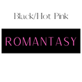 Load image into Gallery viewer, Romantasy Shelf Mark™ in Black & Hot Pink by FireDrake Artistry®

