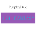 Load image into Gallery viewer, Vertical Purple & Blue High Fantasy Shelf Mark™ by FireDrake Artistry®
